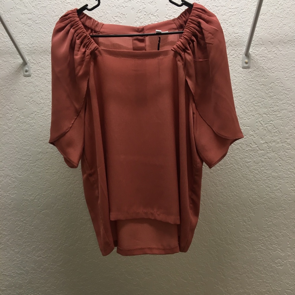 Pink blouse